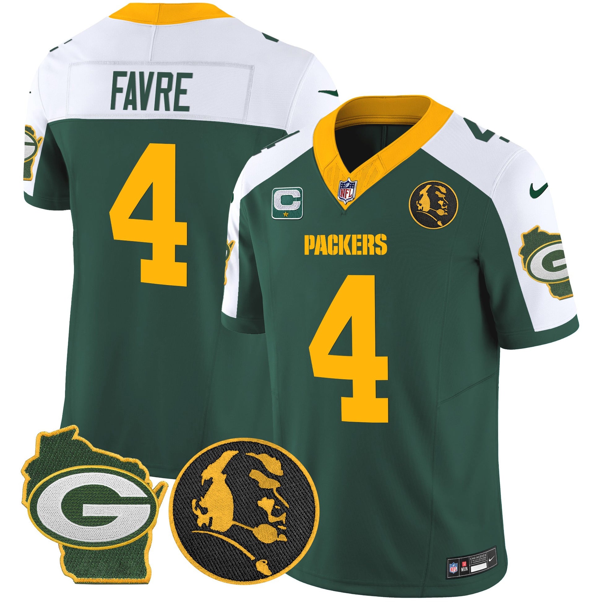 Green Alternate - Brett Favre