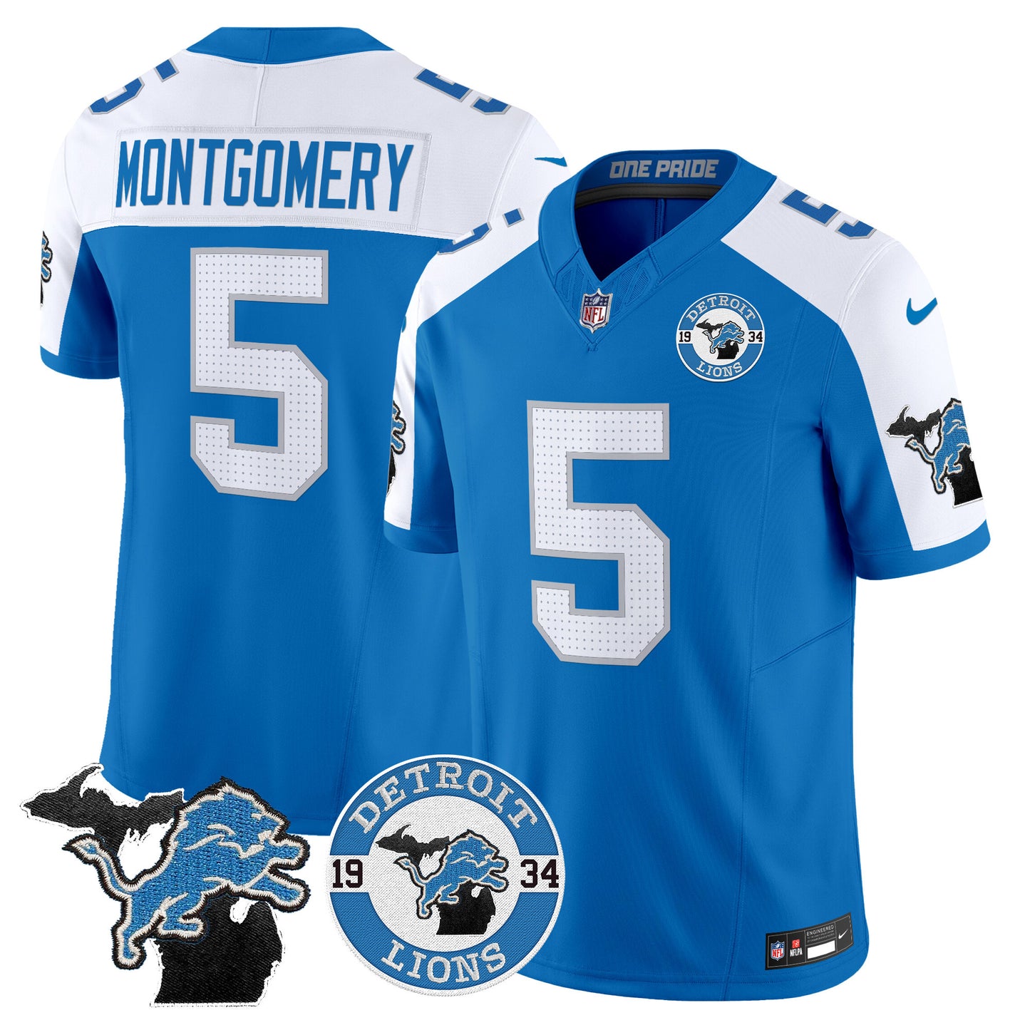 Blue Alternate - David Montgomery