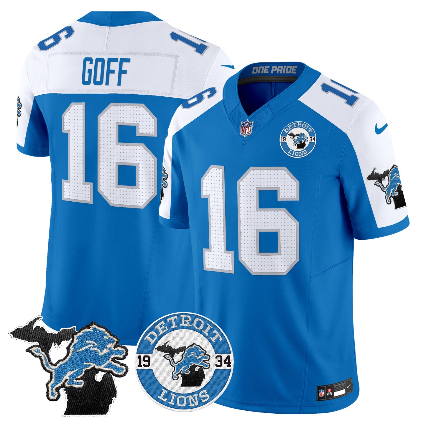 Blue Alternate - Jared Goff