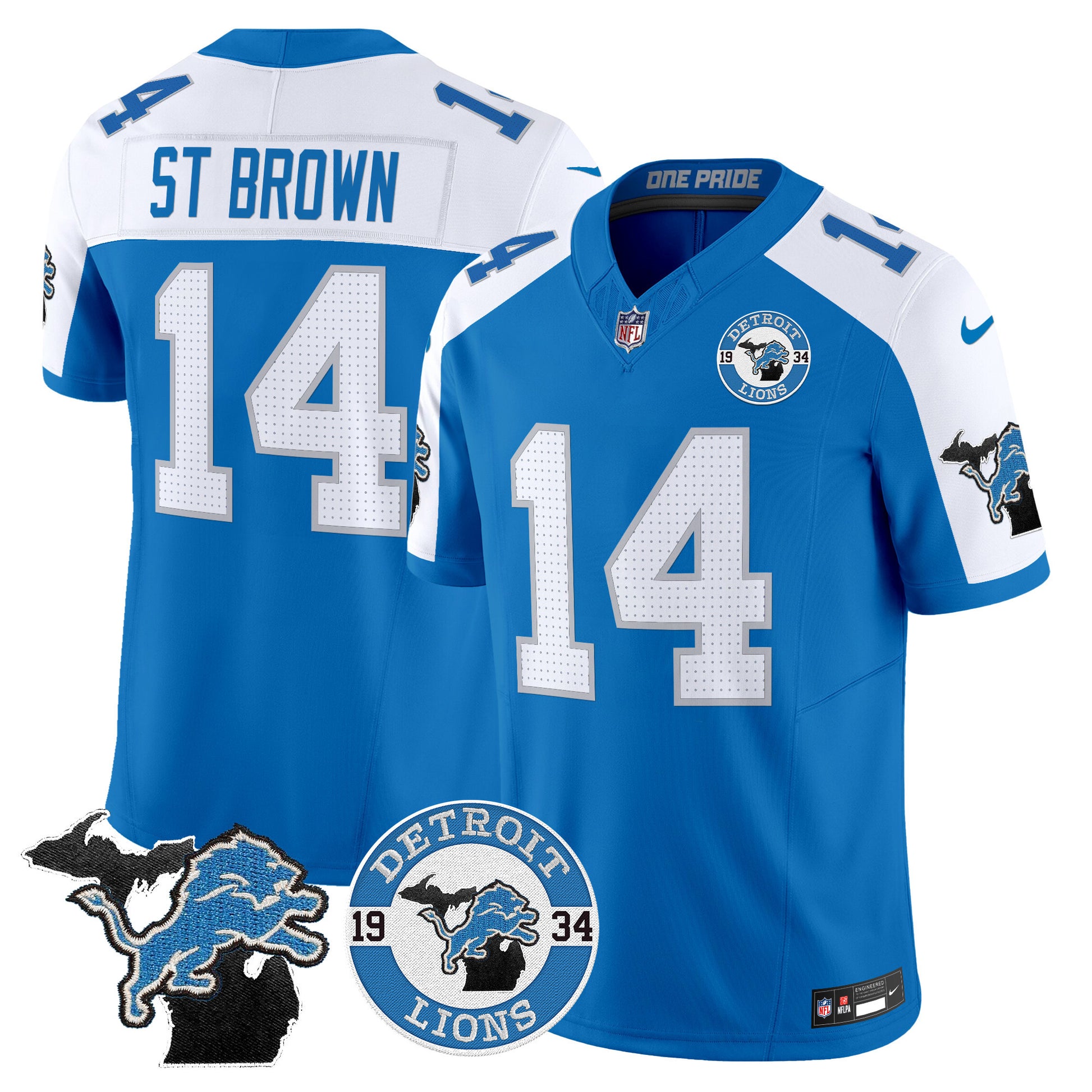 Blue Alternate - St.Brown