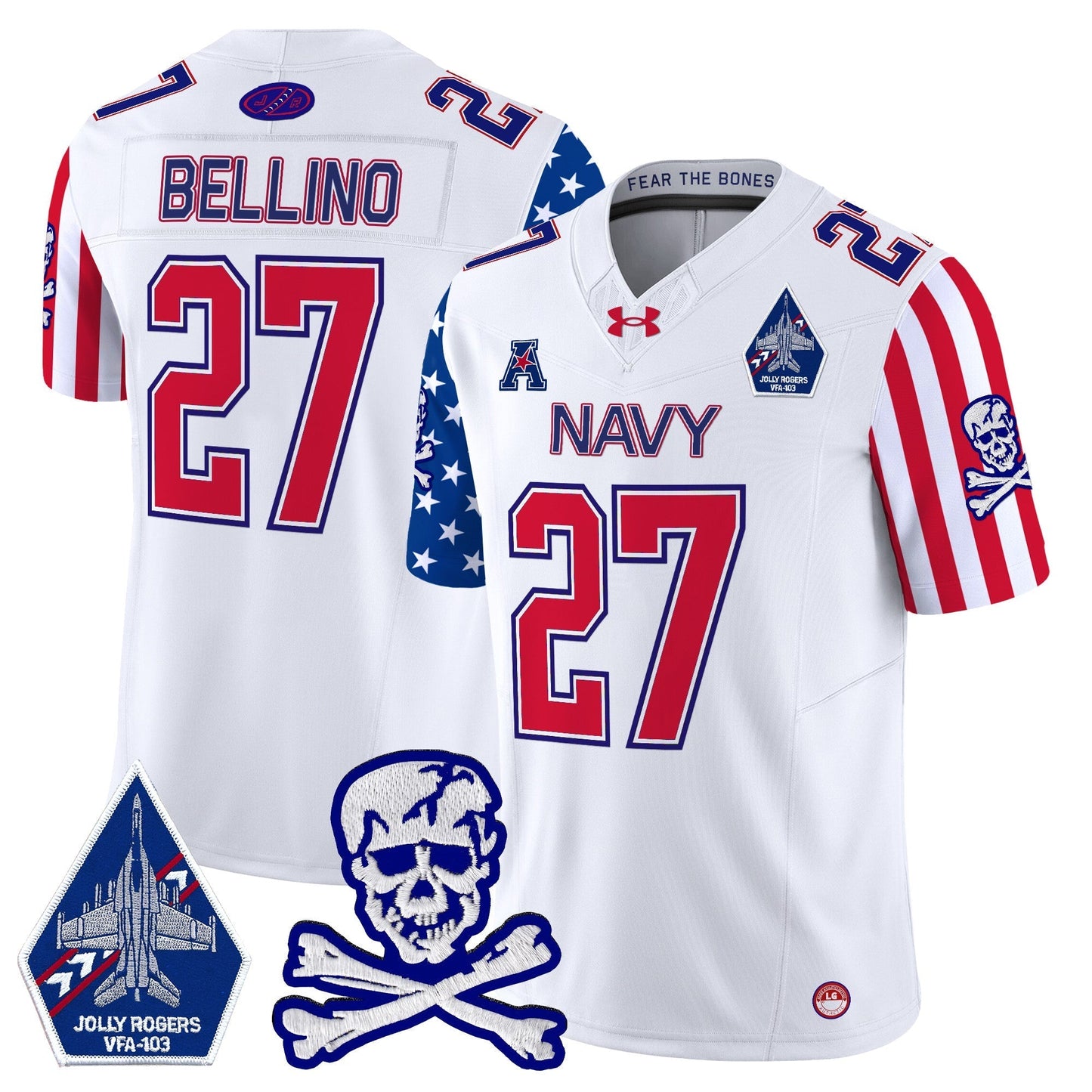 White - Joe Bellino
