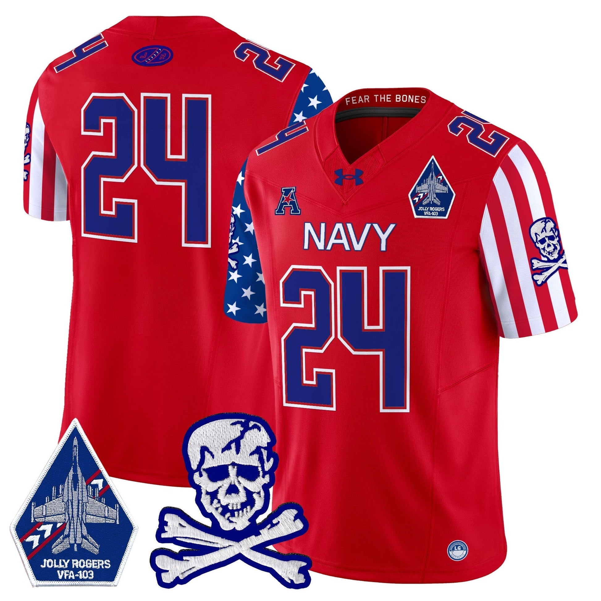 Red - #24 Midshipmen