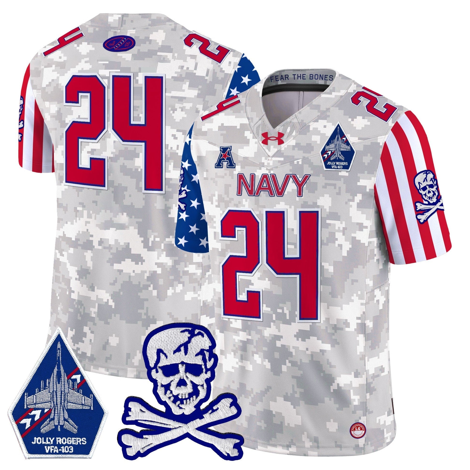 Arctic Camo - #24 Midshipmen