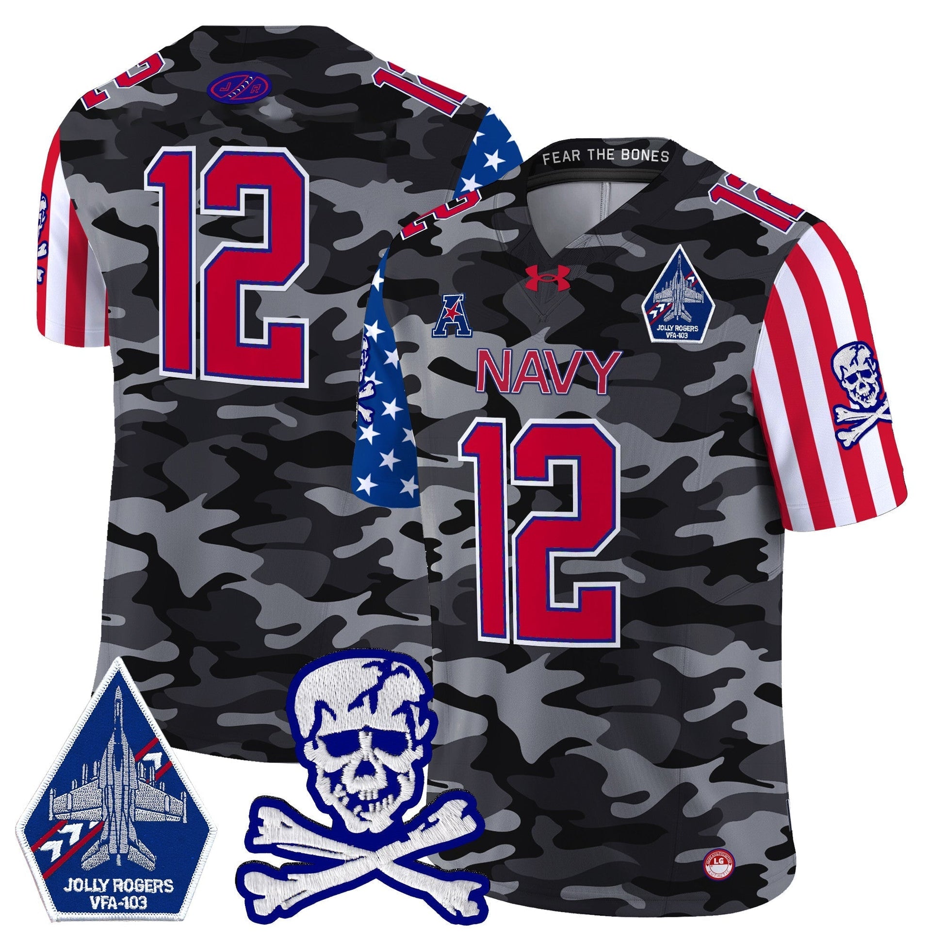 Black Camo - 12th Man