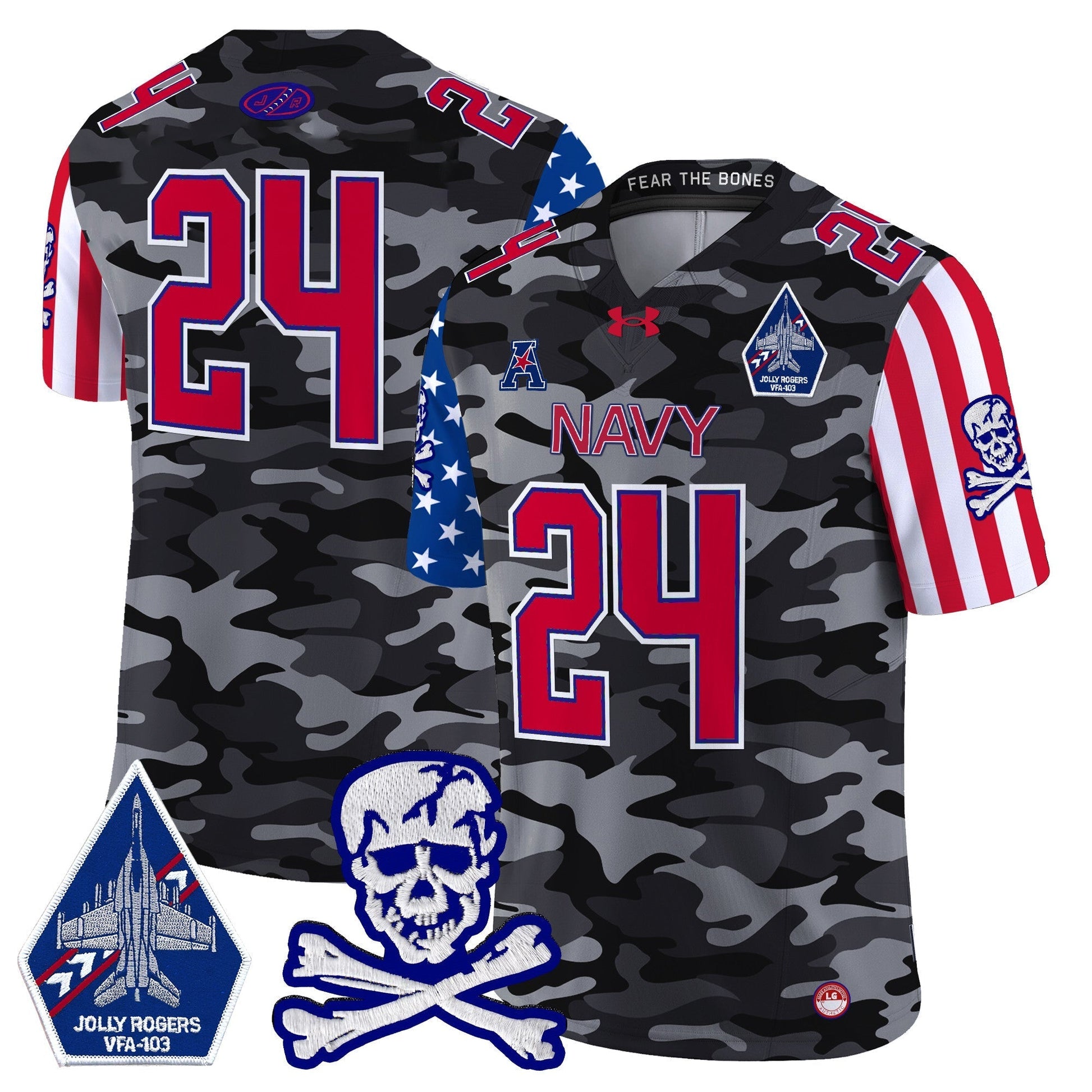 Black Camo - #24 Midshipmen
