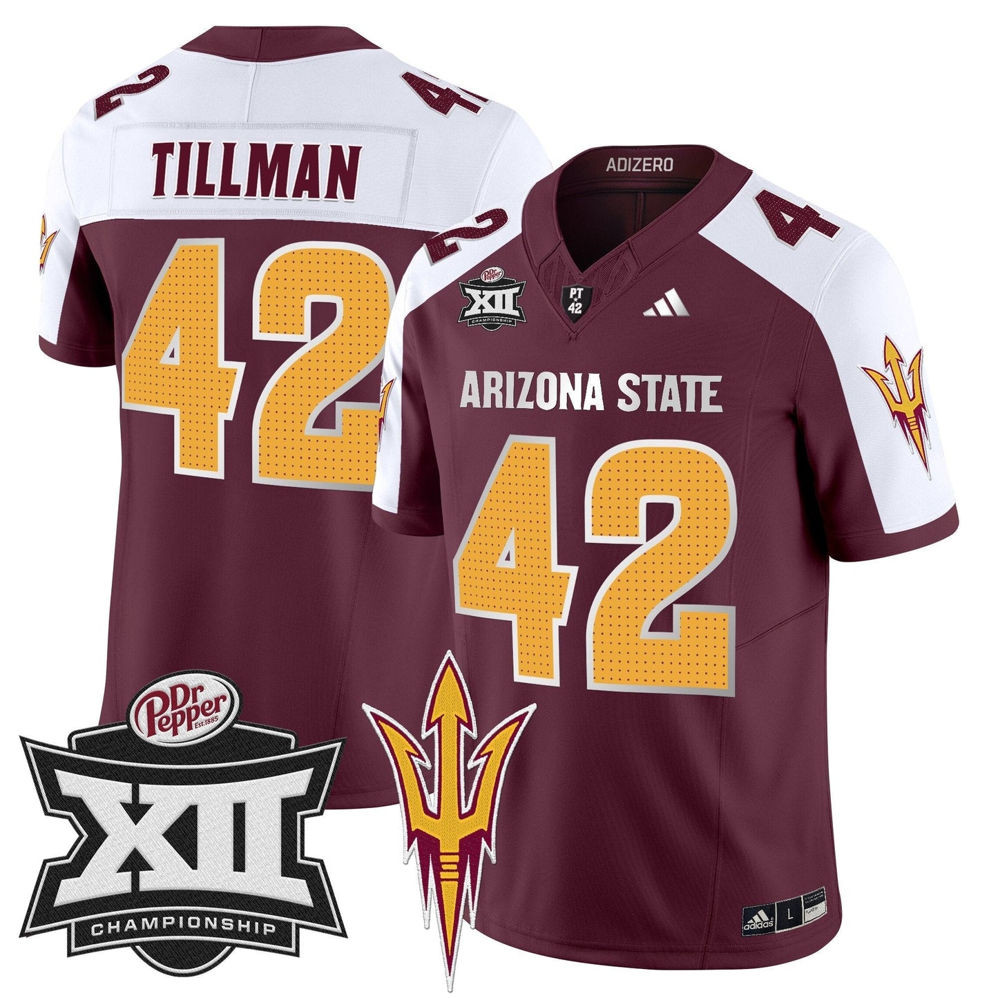 Maroon Alternate - Pat Tillman
