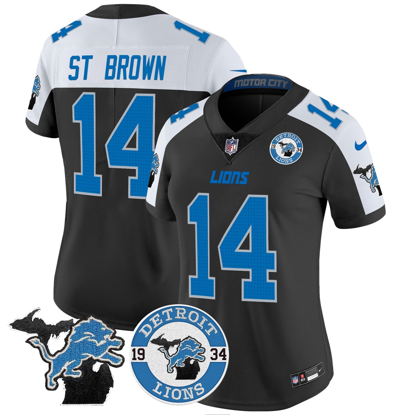 Black Alternate - St. Brown
