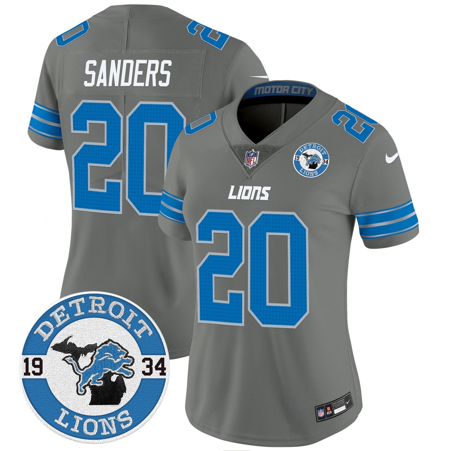 Gray - Barry Sanders