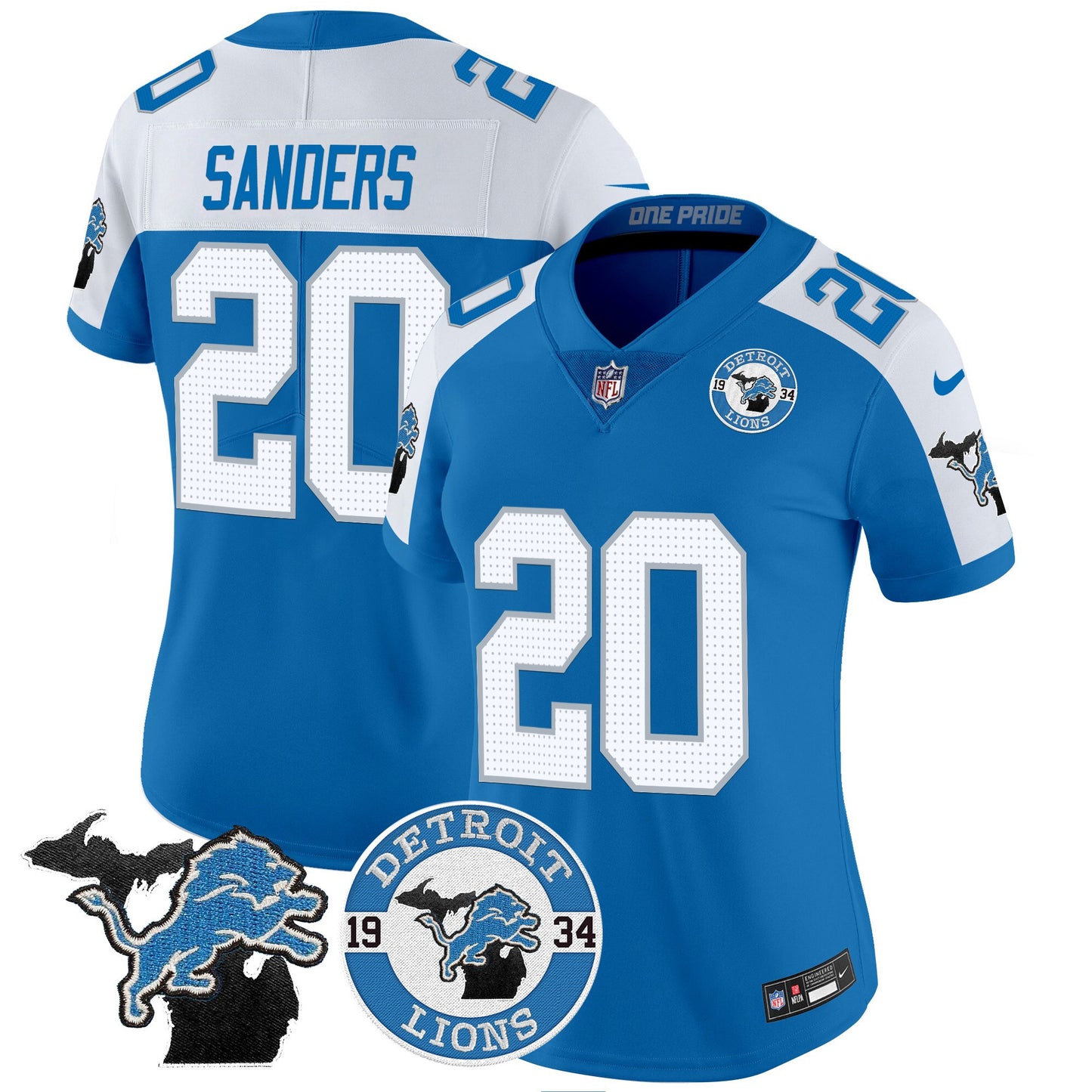 Blue Alternate - Barry Sanders