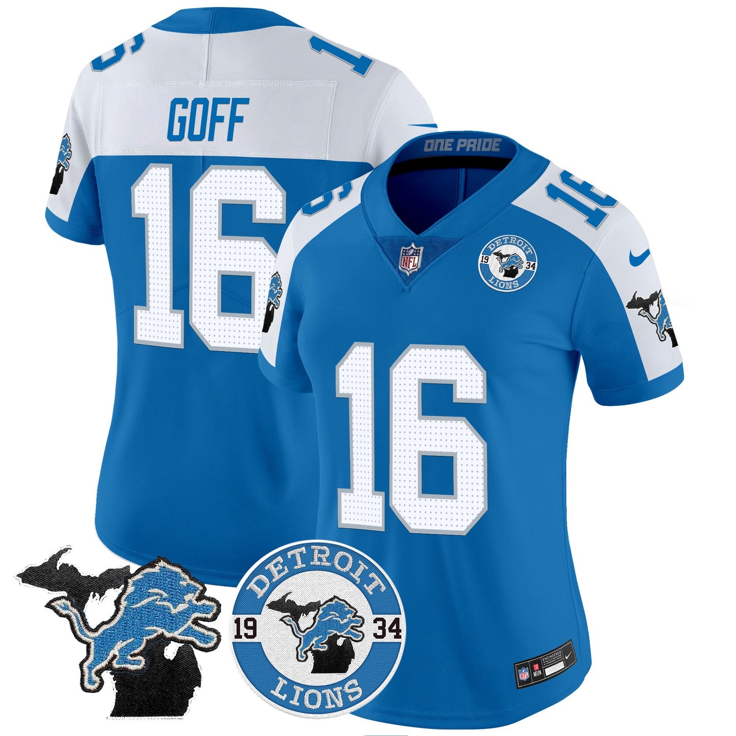 Blue Alternate - Jared Goff