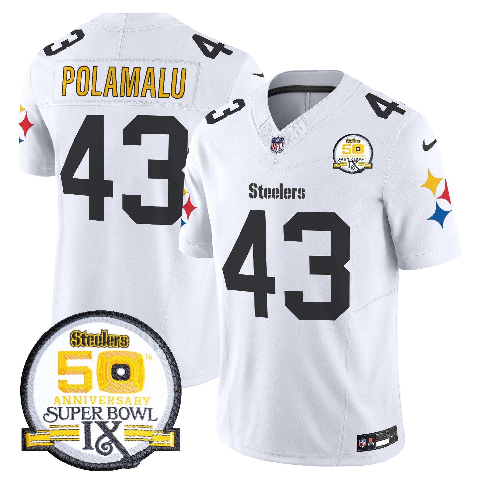 1975 White - Troy Polamalu