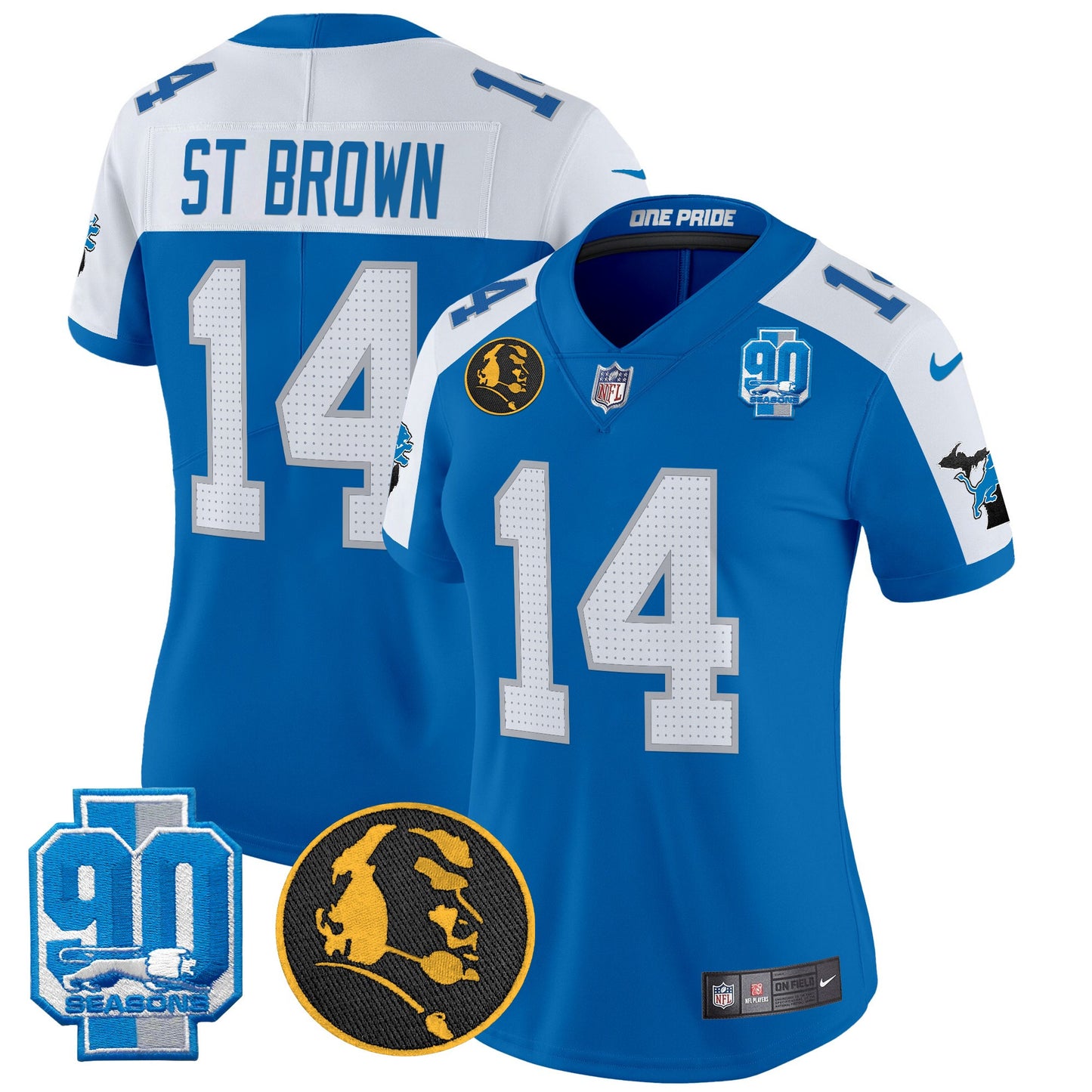 Blue Alternate - St. Brown