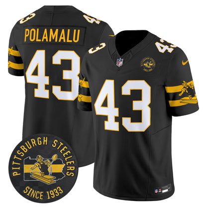 Black - Troy Polamalu
