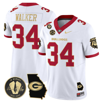 White Gold Trim - Herschel Walker