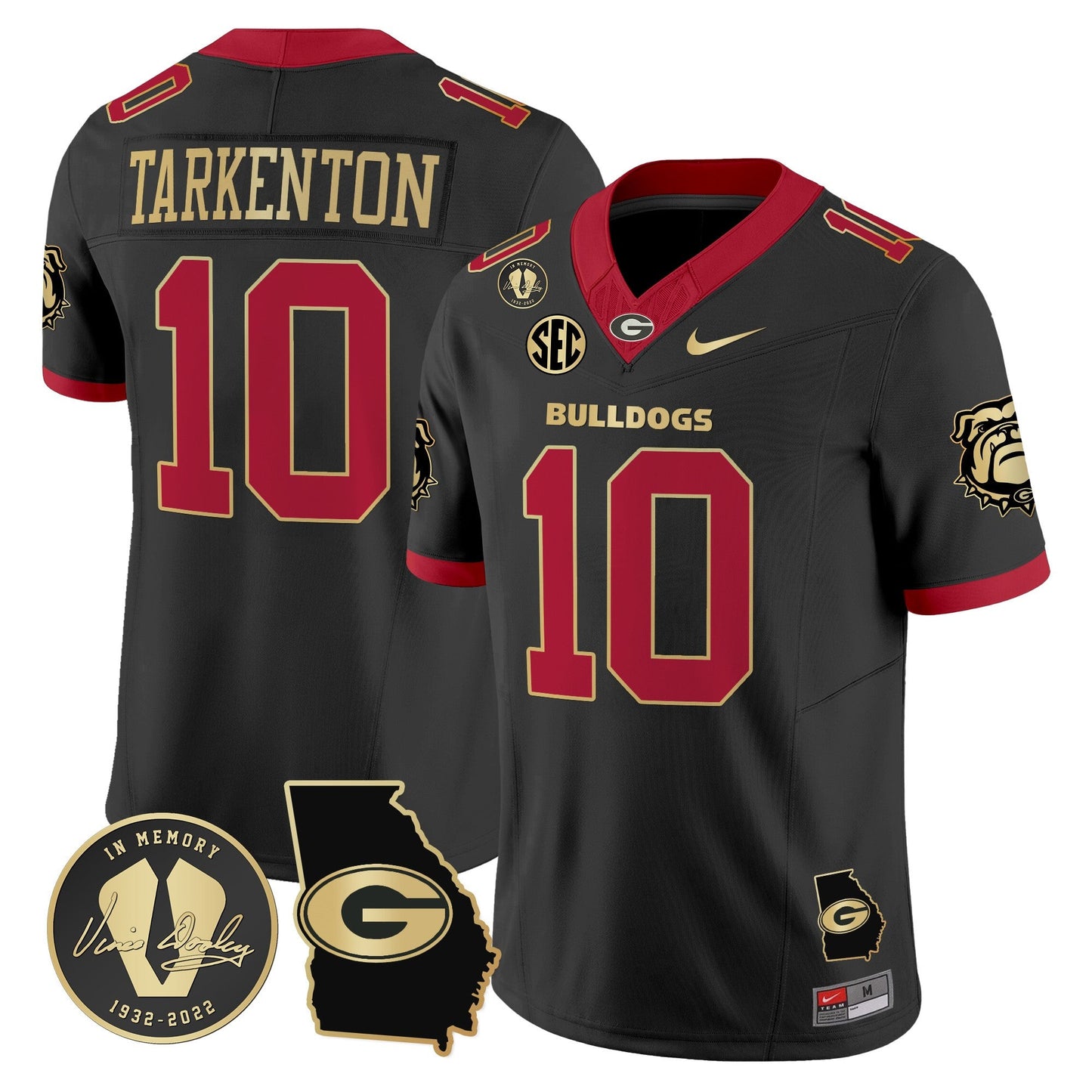 Black Gold Trim - Fran Tarkenton