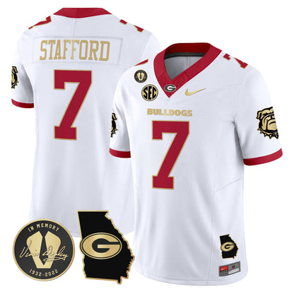 White Gold Trim - Matthew Stafford