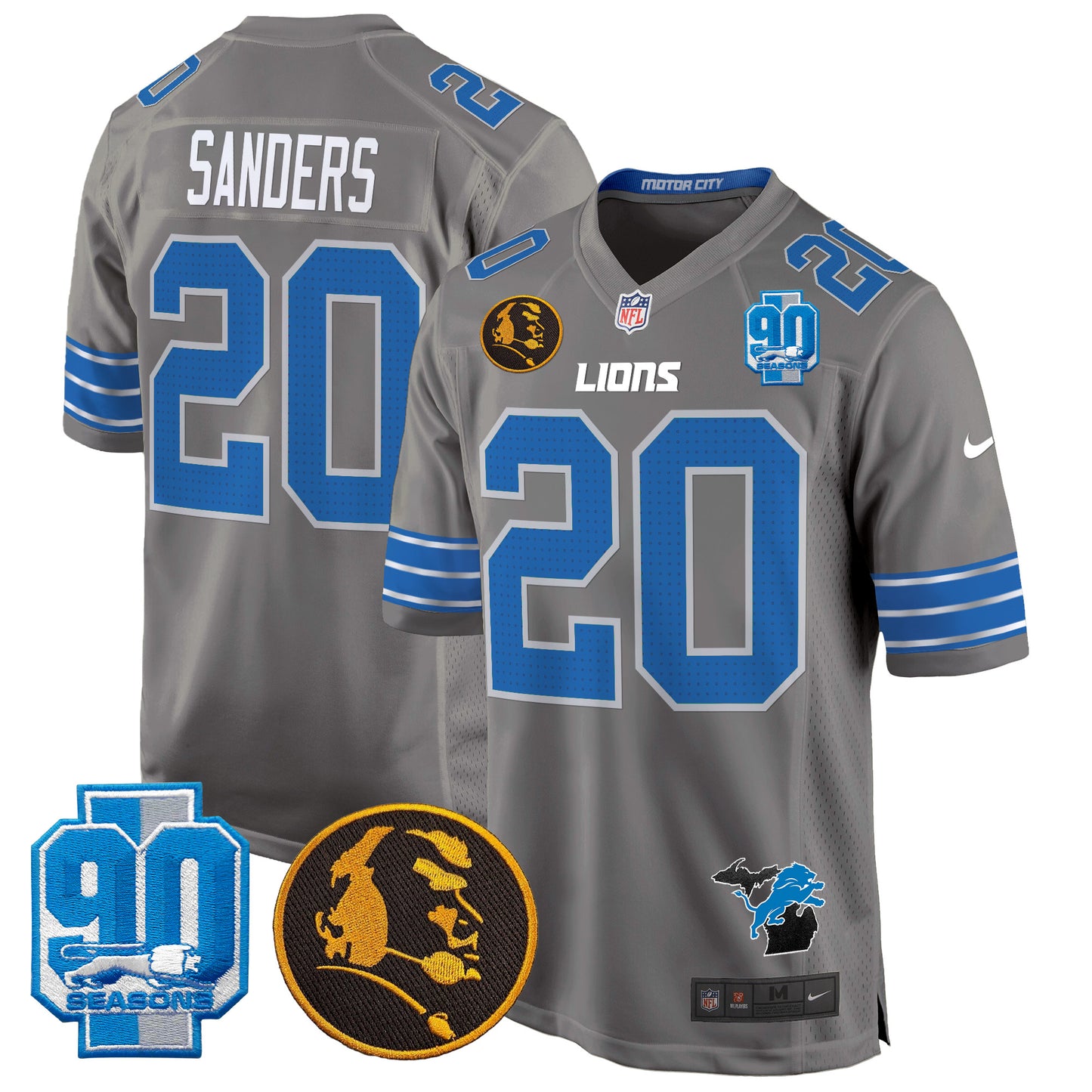 Gray - Barry Sanders