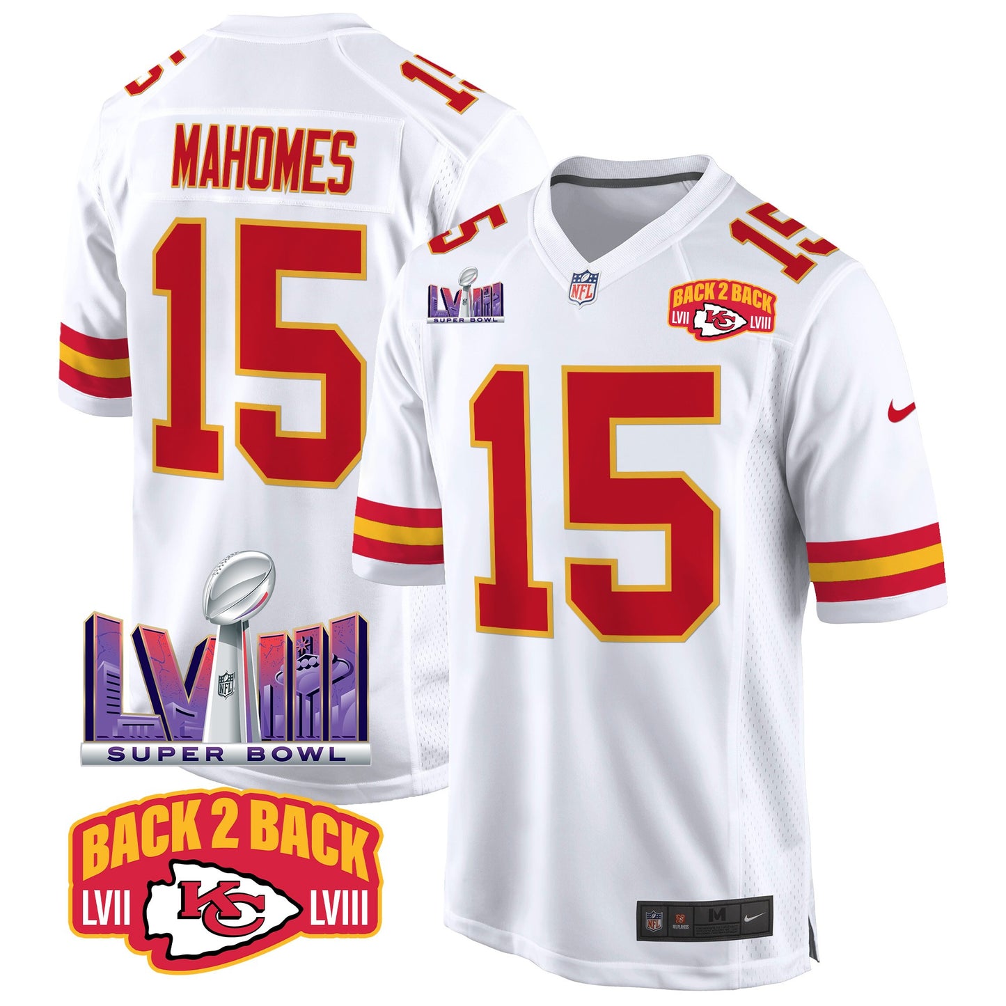 White - Patrick Mahomes