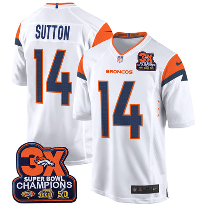 White - Courtland Sutton