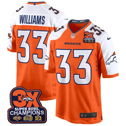 Orange Alternate - Javonte Williams