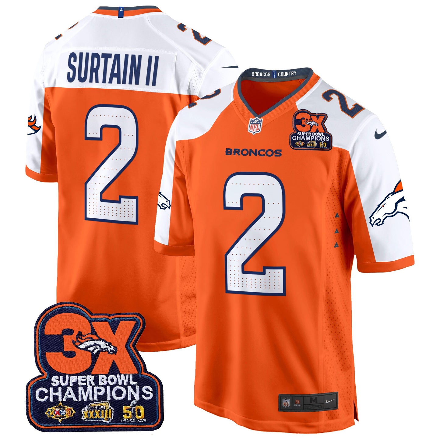Orange Alternate - Patrick Surtain II