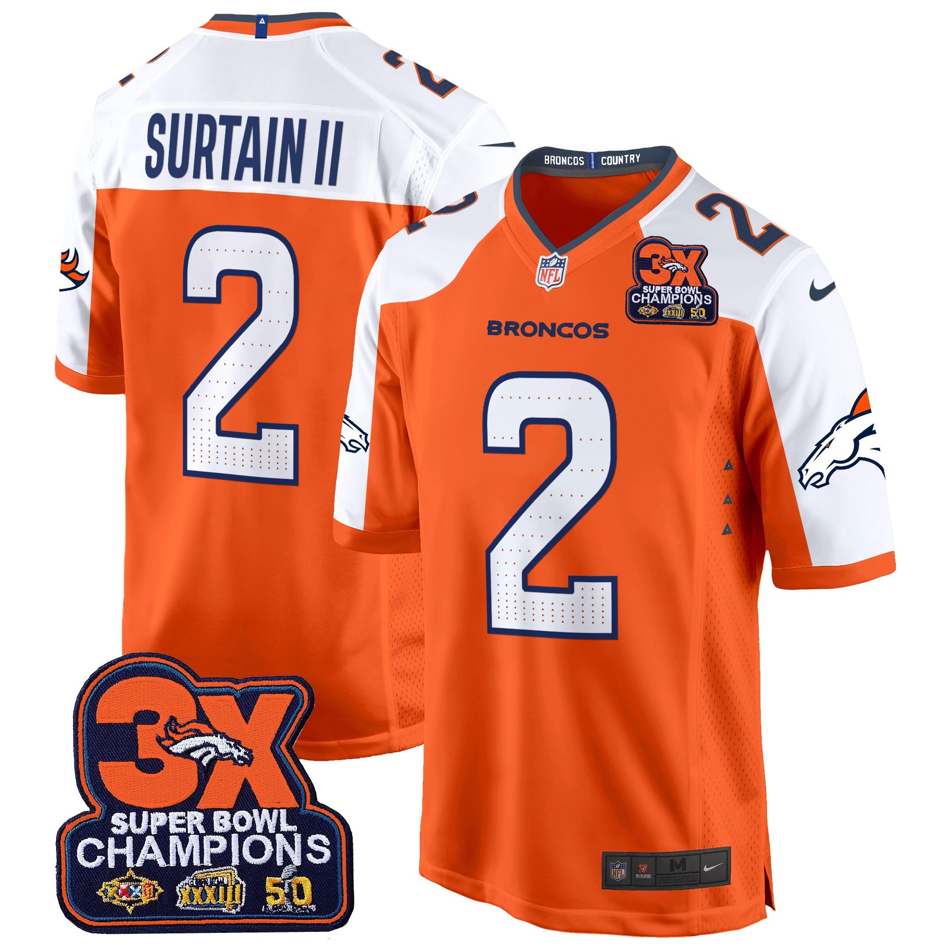 Orange Alternate - Patrick Surtain II