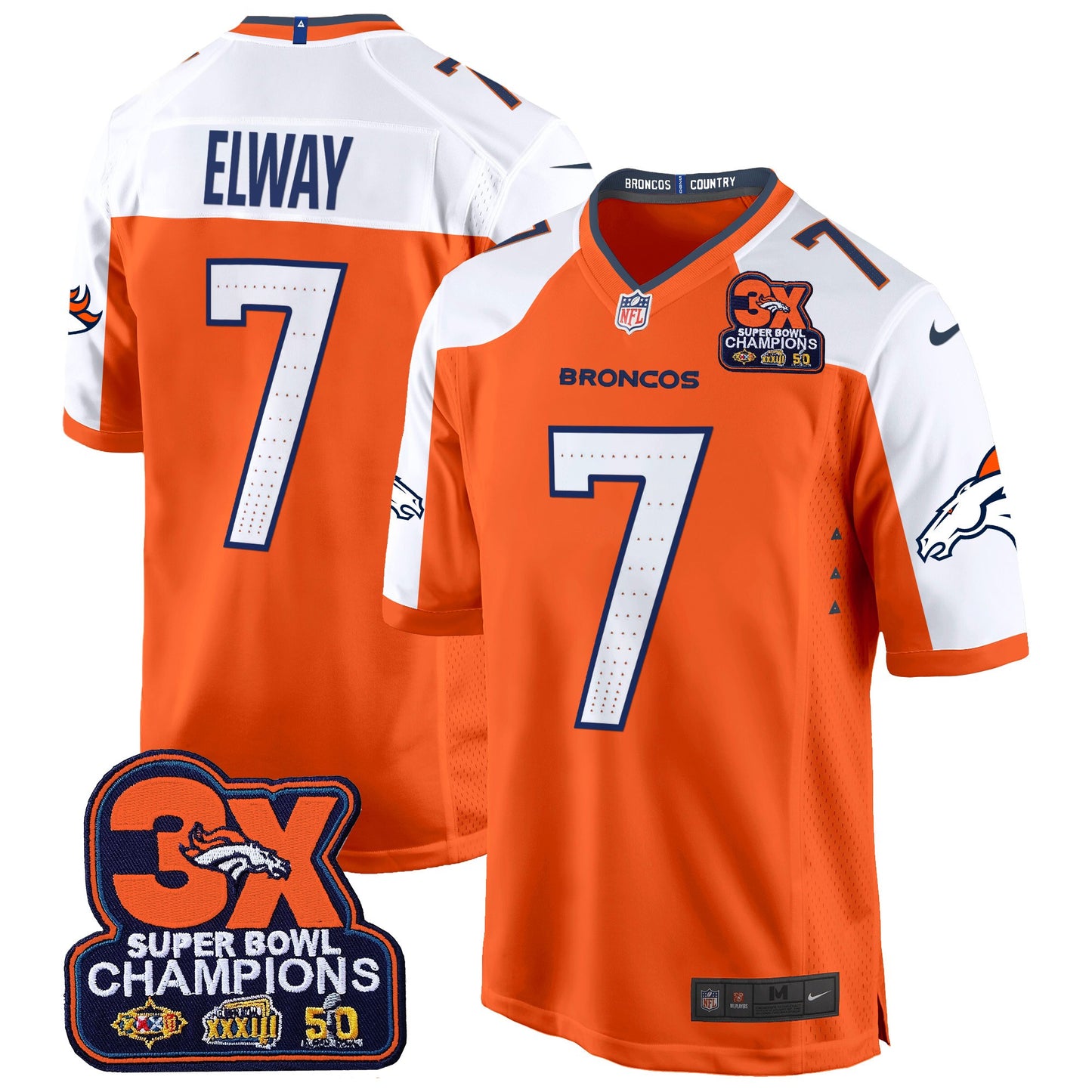 Orange Alternate - John Elway
