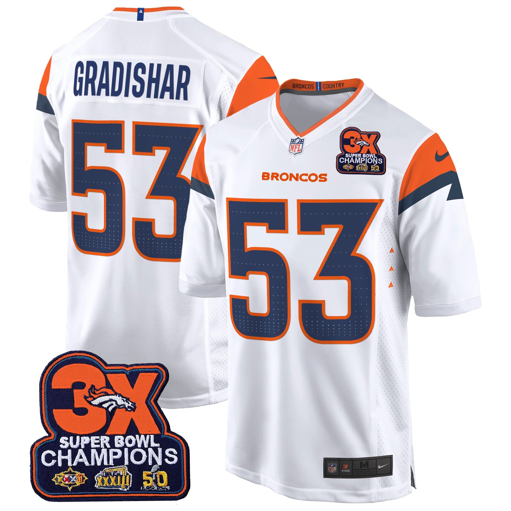 White - Randy Gradishar
