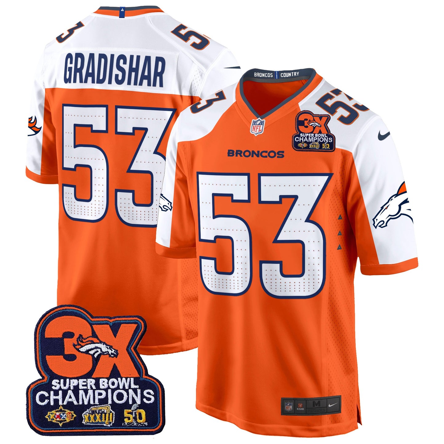 Orange Alternate - Randy Gradishar