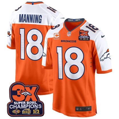 Orange Alternate - Peyton Manning