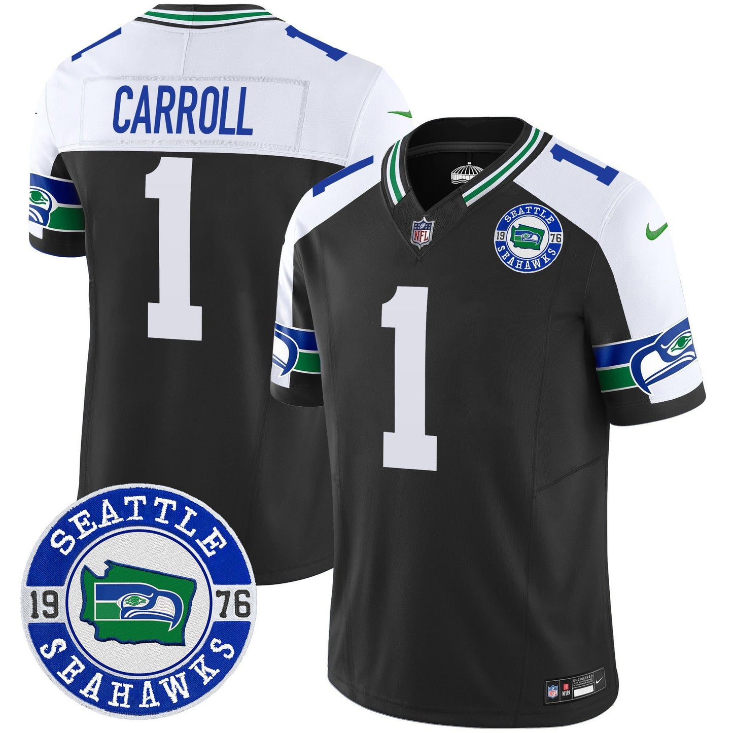Black Alternate - Pete Carroll