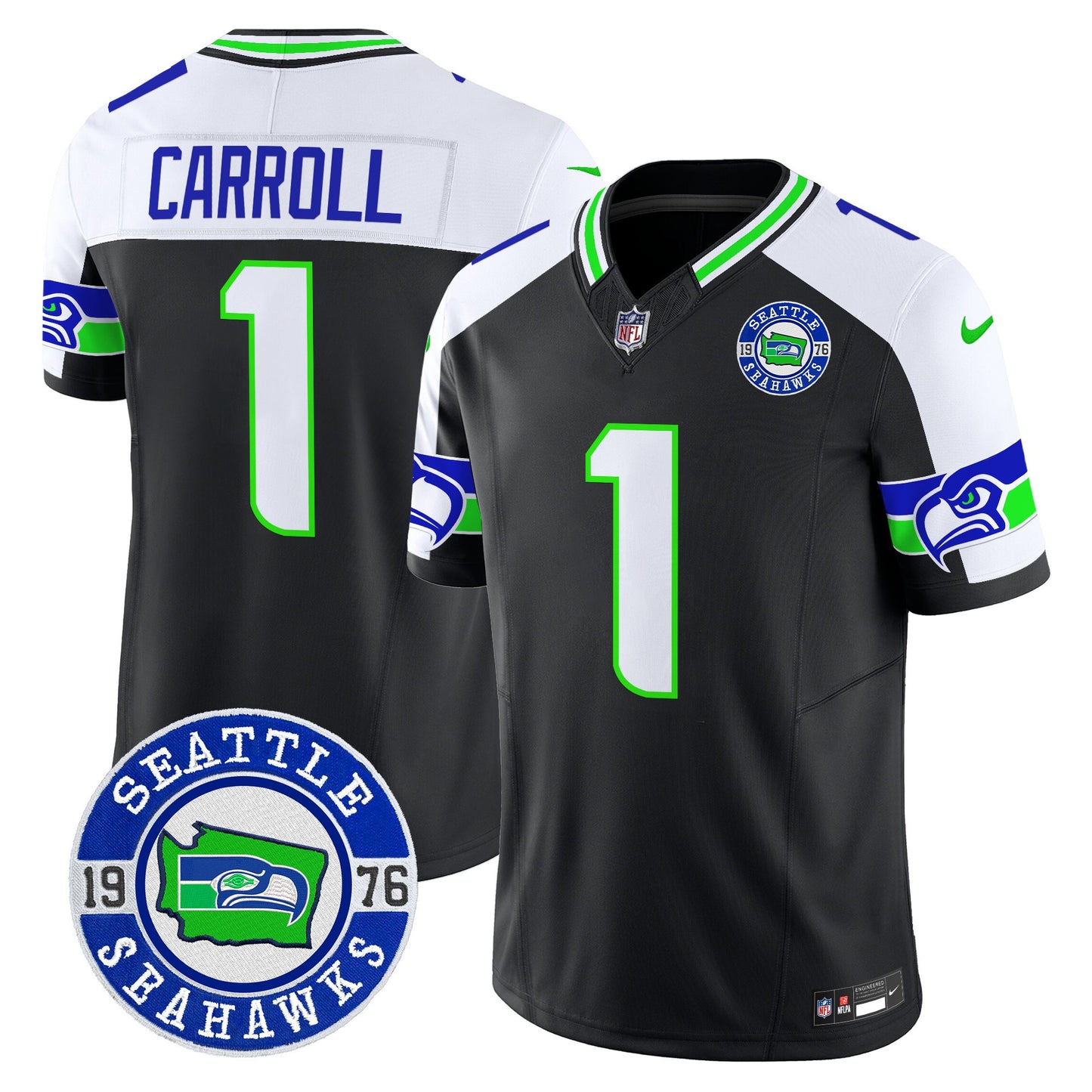 Black Alternate - Pete Carroll