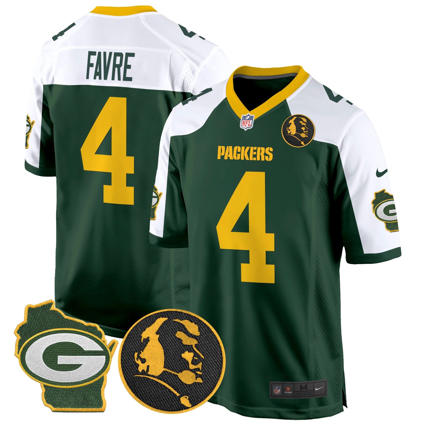 Green Alternate - Brett Favre