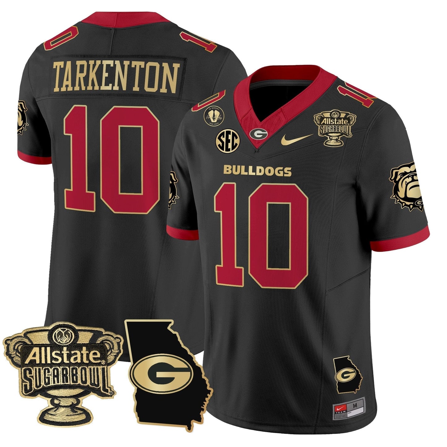 Black Gold Trim - Fran Tarkenton