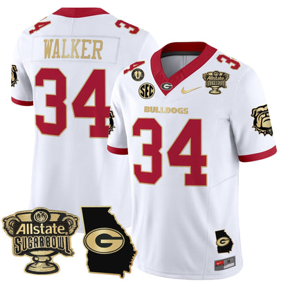White Gold Trim - Herschel Walker