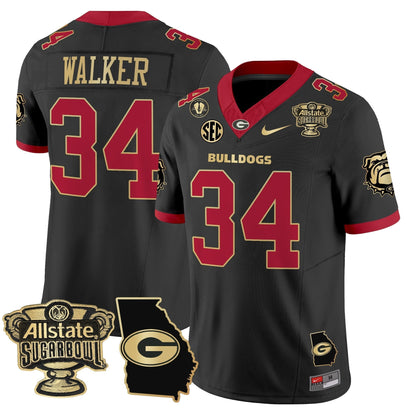 Black Gold Trim - Herschel Walker