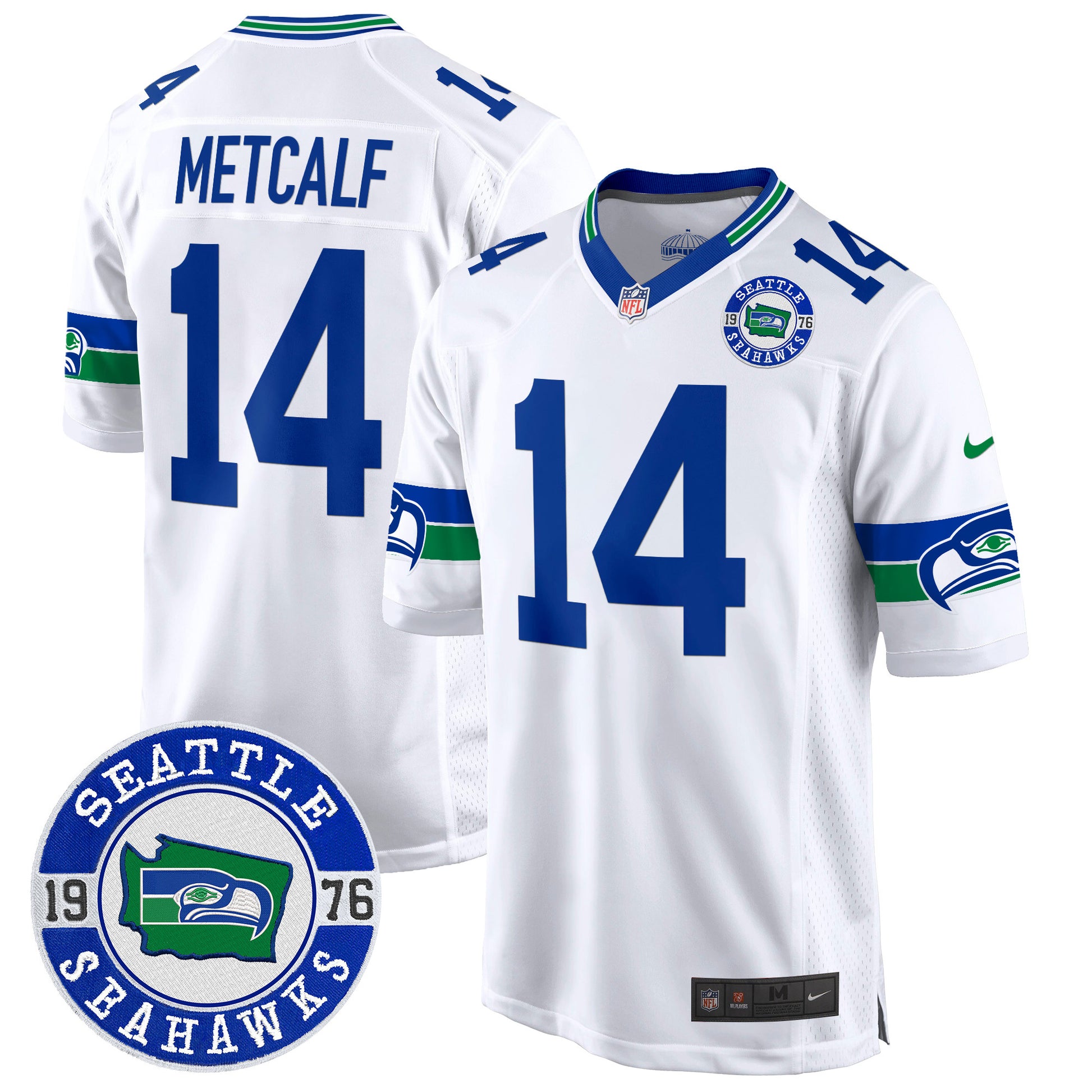 White - Dk Metcalf
