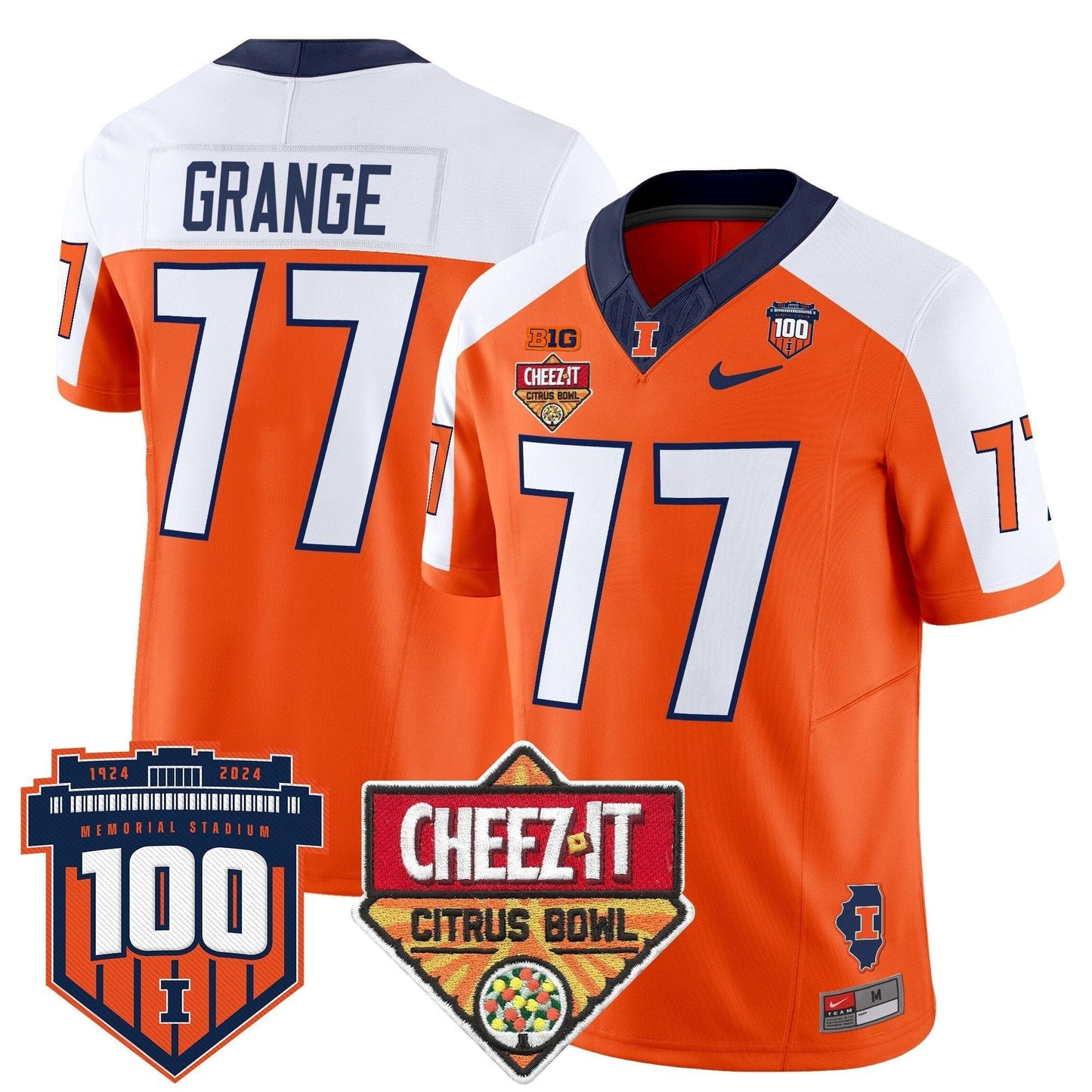 Orange Alternate - Red Grange