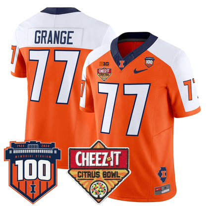 Orange Alternate - Red Grange