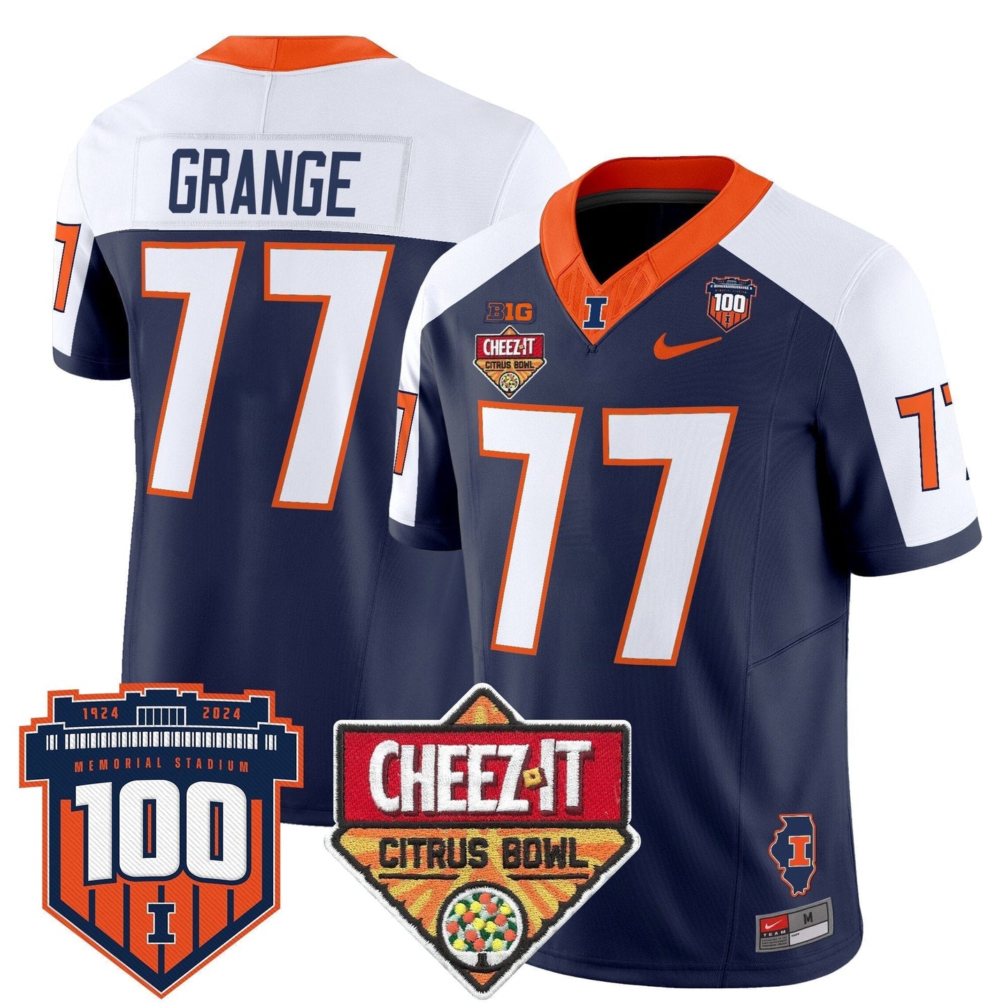 Navy Alternate - Red Grange