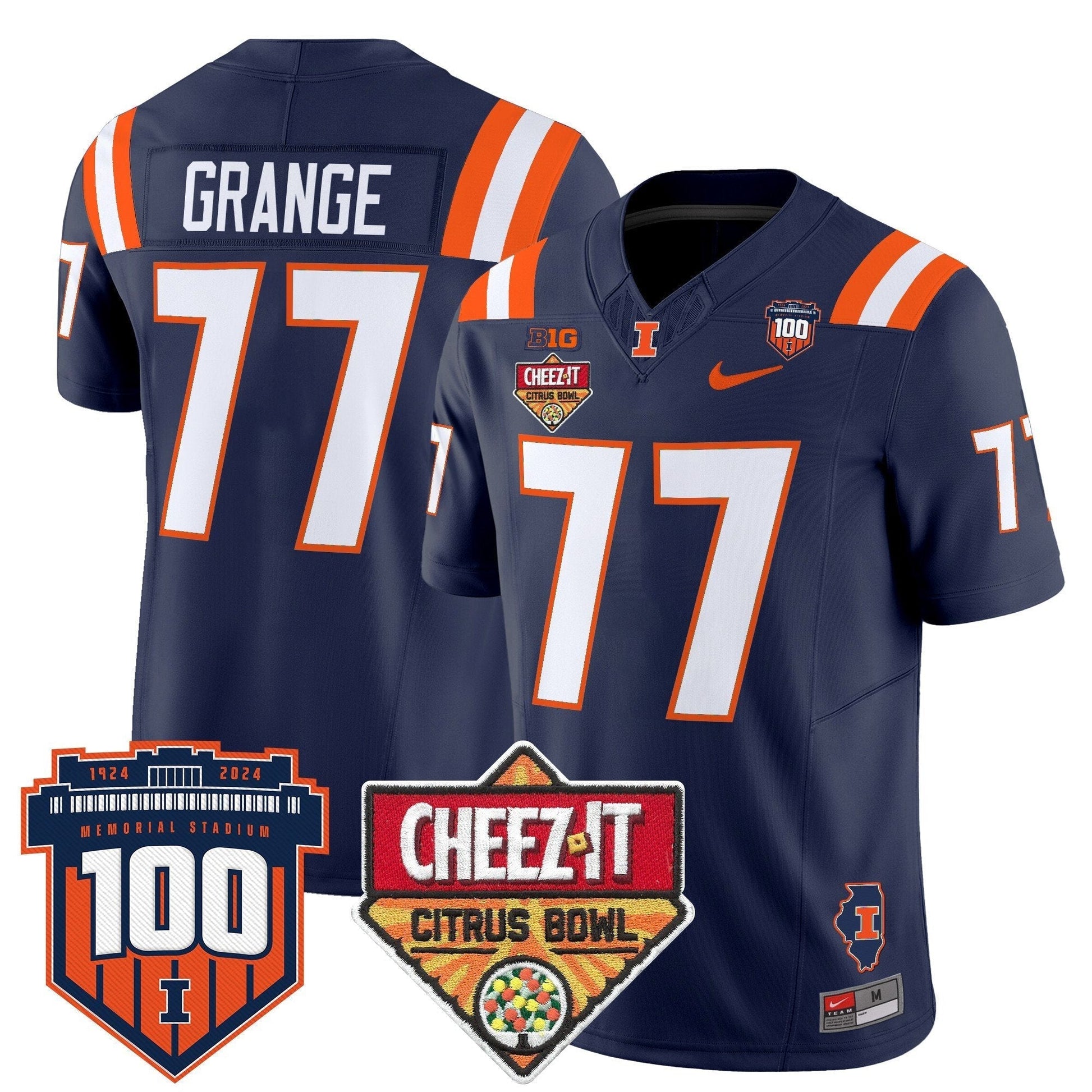 Navy - Red Grange