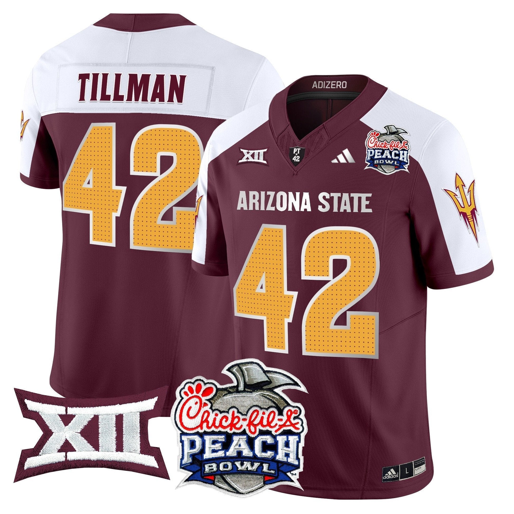 Maroon Alternate - Pat Tillman