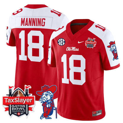 Red Alternate - Archie Manning