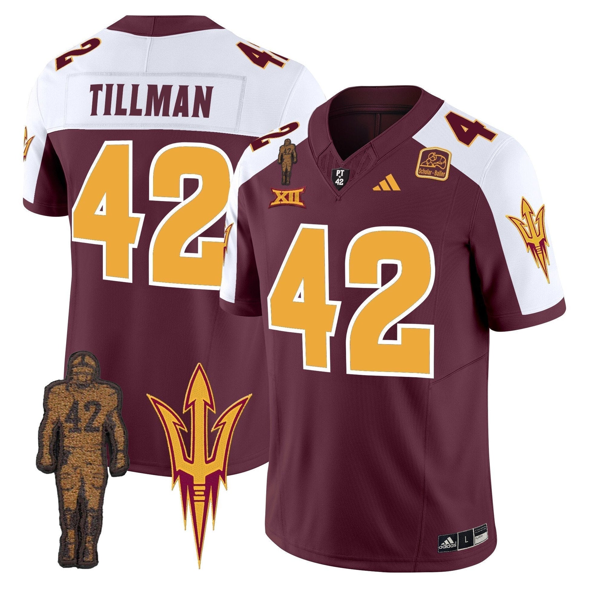 Maroon Alternate - Pat Tillman