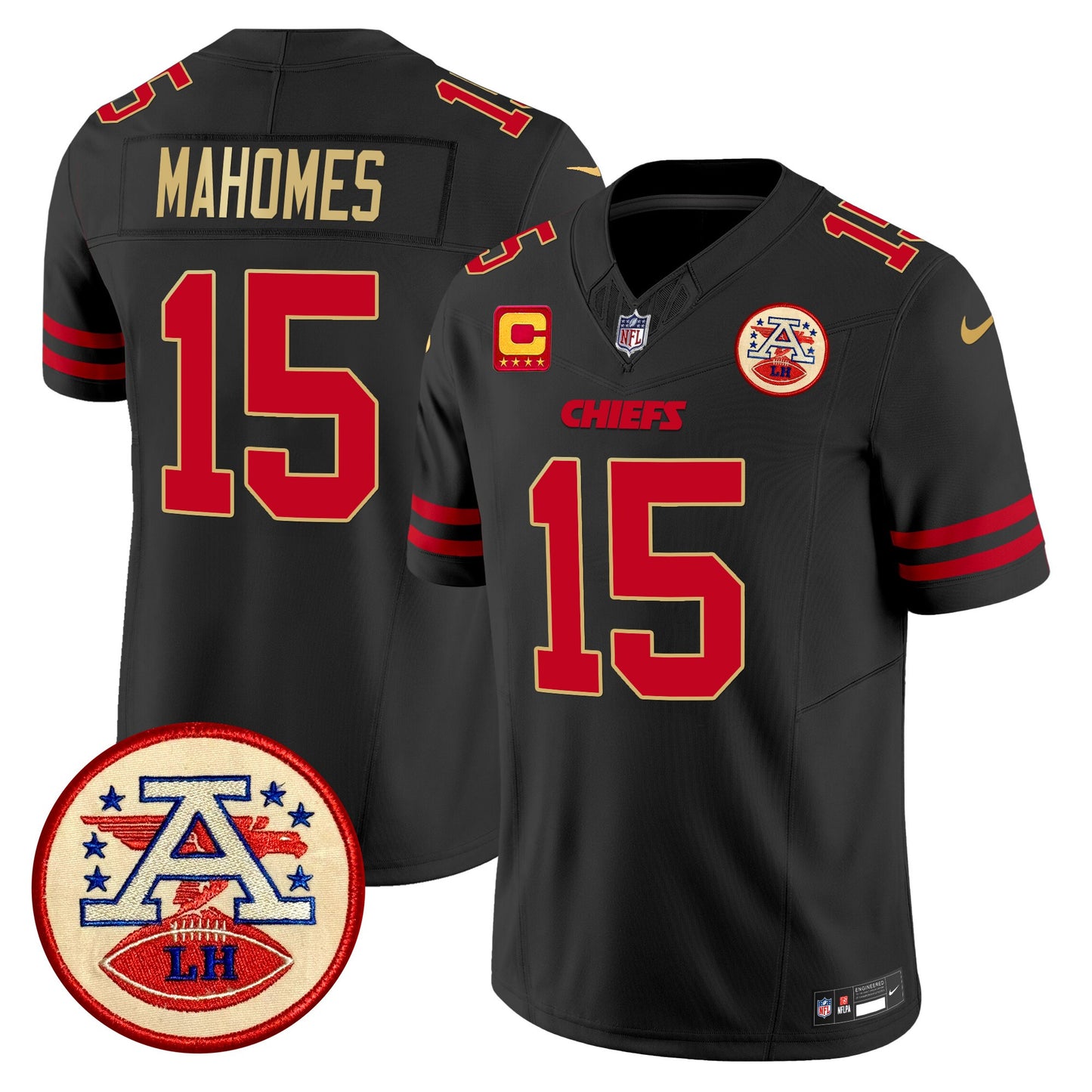 Gold Trim - Patrick Mahomes
