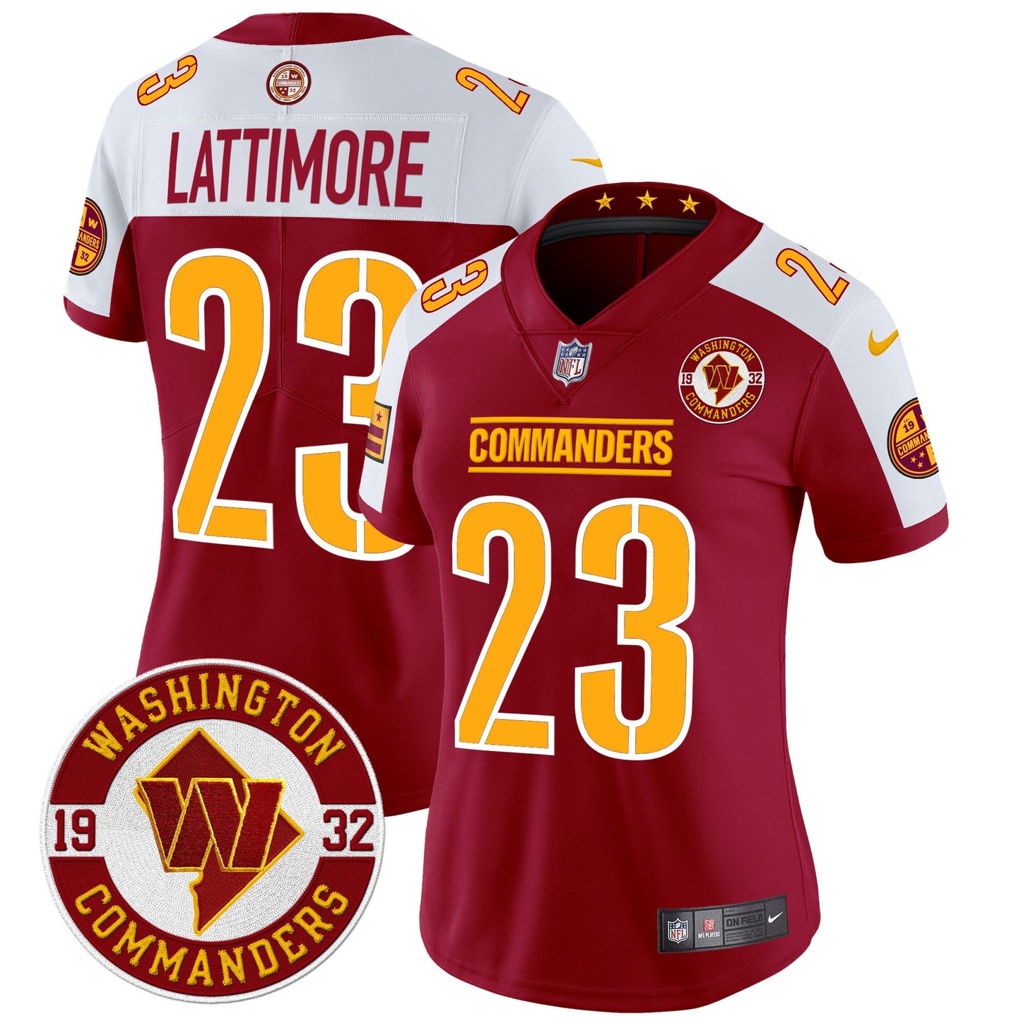 Burgundy Alternate - Marshon Lattimore