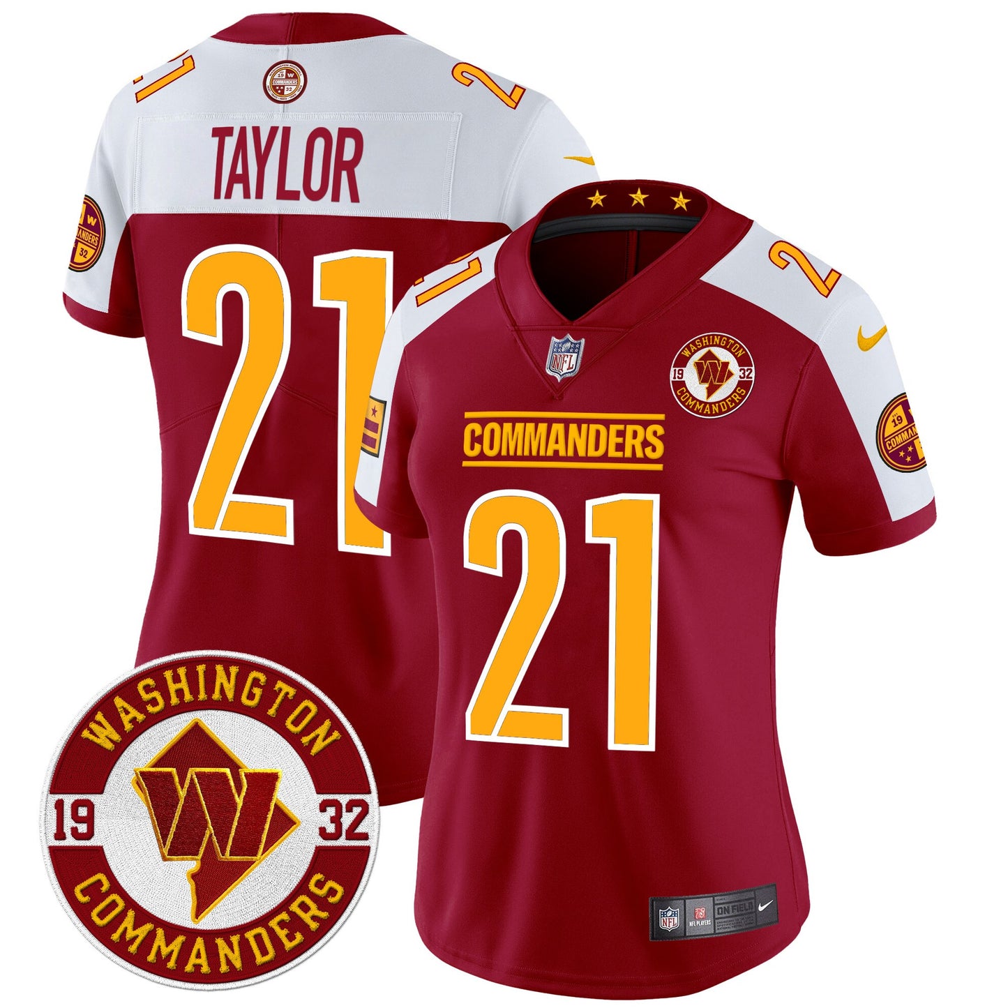 Burgundy Alternate - Sean Taylor