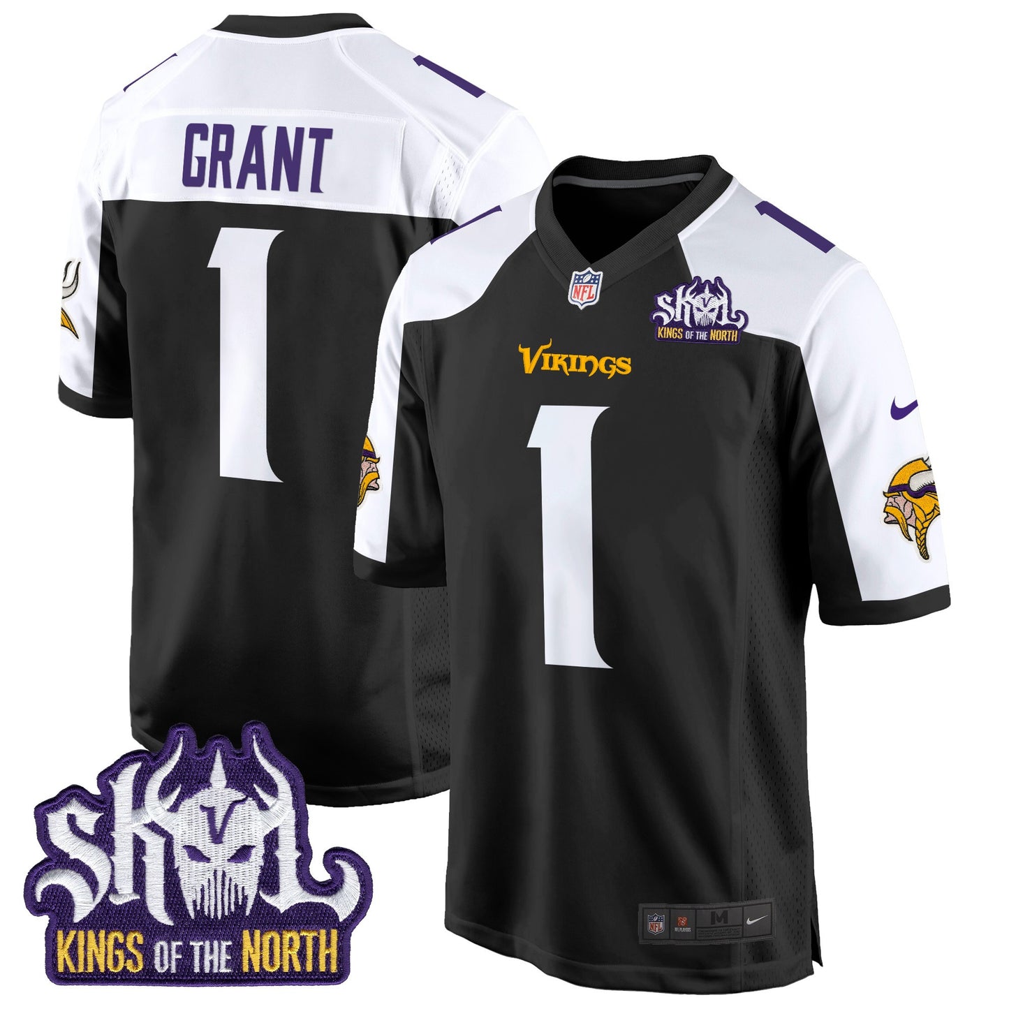 Black Alternate - Bud Grant