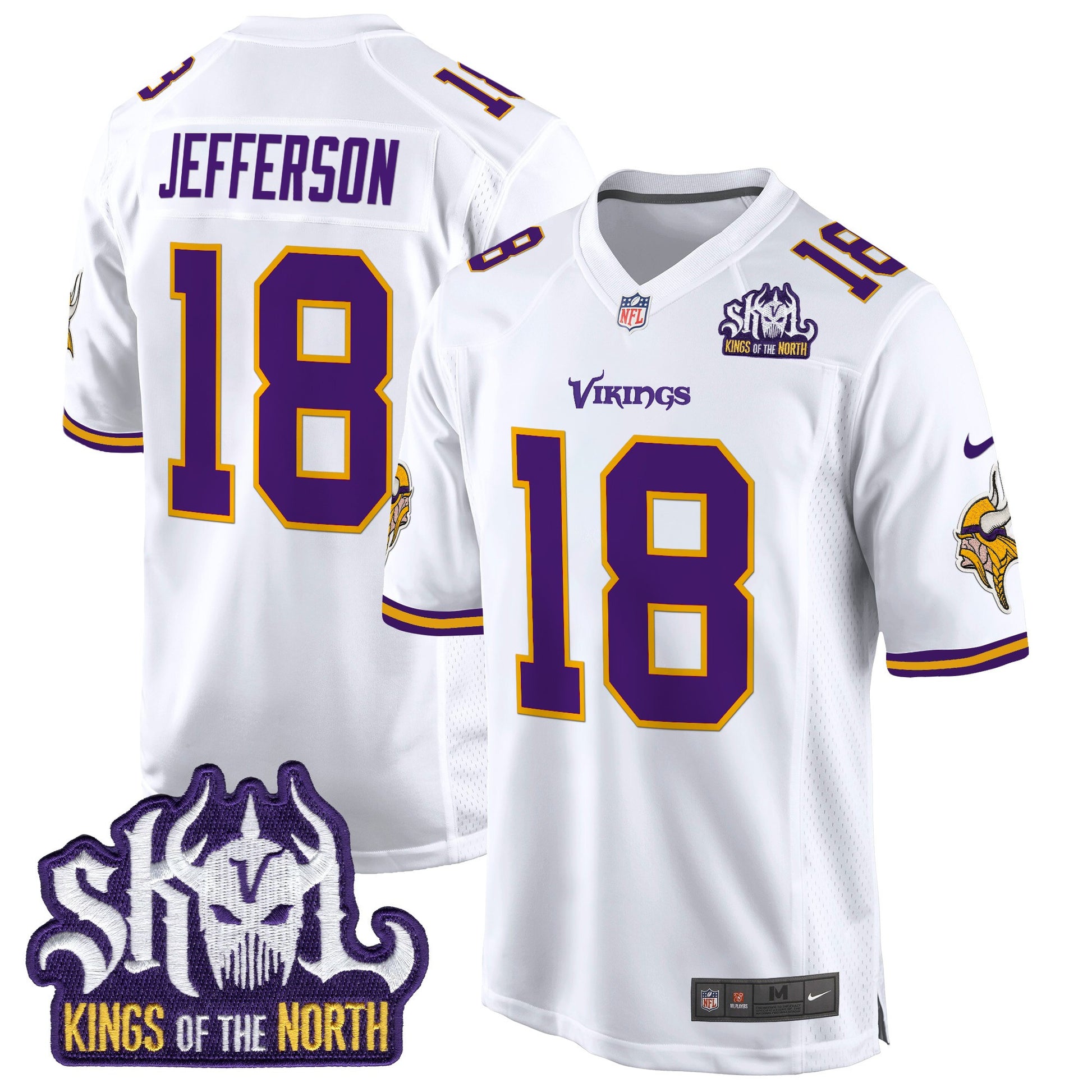 White - Justin Jefferson