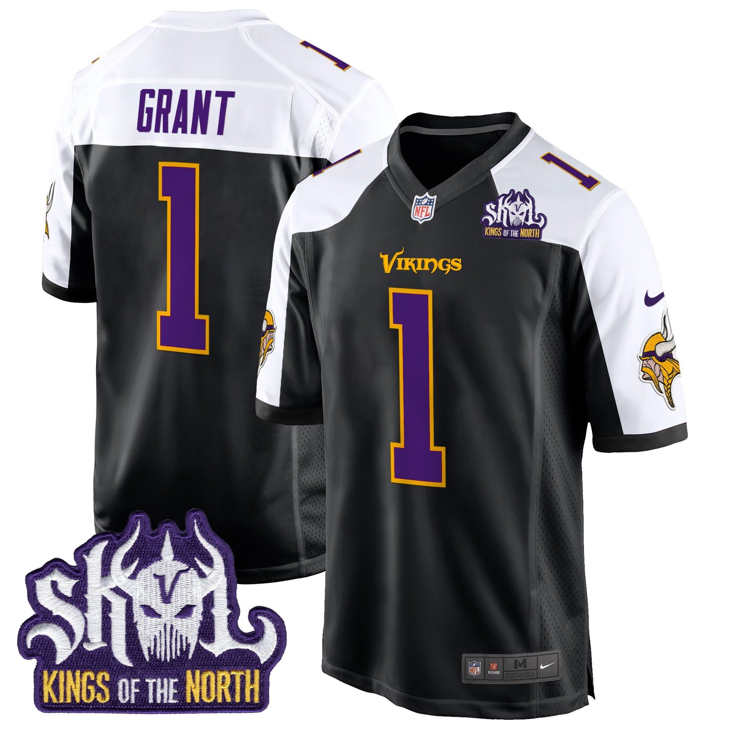 Black Alternate - Bud Grant